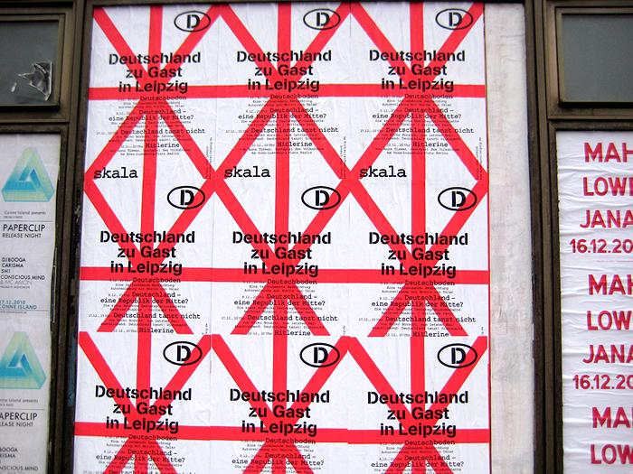 Programmplakat A1, SCHAUSPIEL LEIPZIG/Skala, 2011