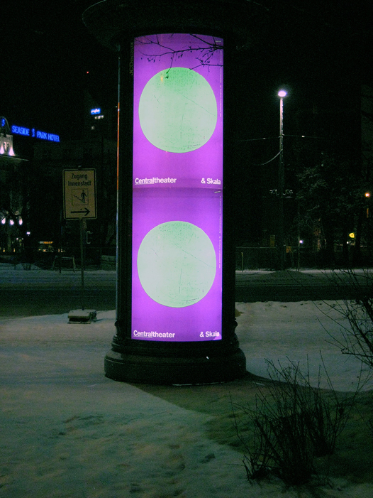 Citylight-Imageplakat, SCHAUSPIEL LEIPZIG/Centraltheater + Skala, 2010