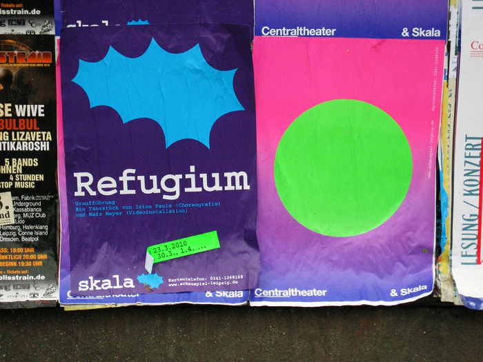 Stücke- und Imageplakat, SCHAUSPIEL LEIPZIG/Centraltheater + Skala, 2010