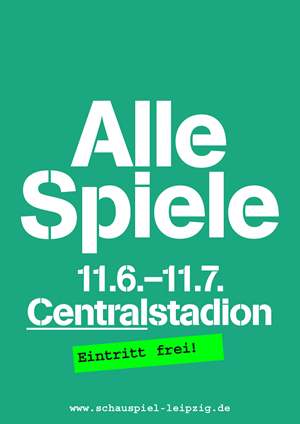 Programmplakat A1, SCHAUSPIEL LEIPZIG/Centraltheater, 2010