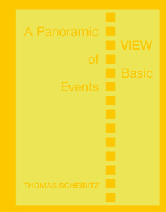 Künstlerbuch THOMAS SCHEIBITZ - A PANORAMIC VIEW OF BASIC EVENTS, Diamondpaper Publishing Berlin, 2012