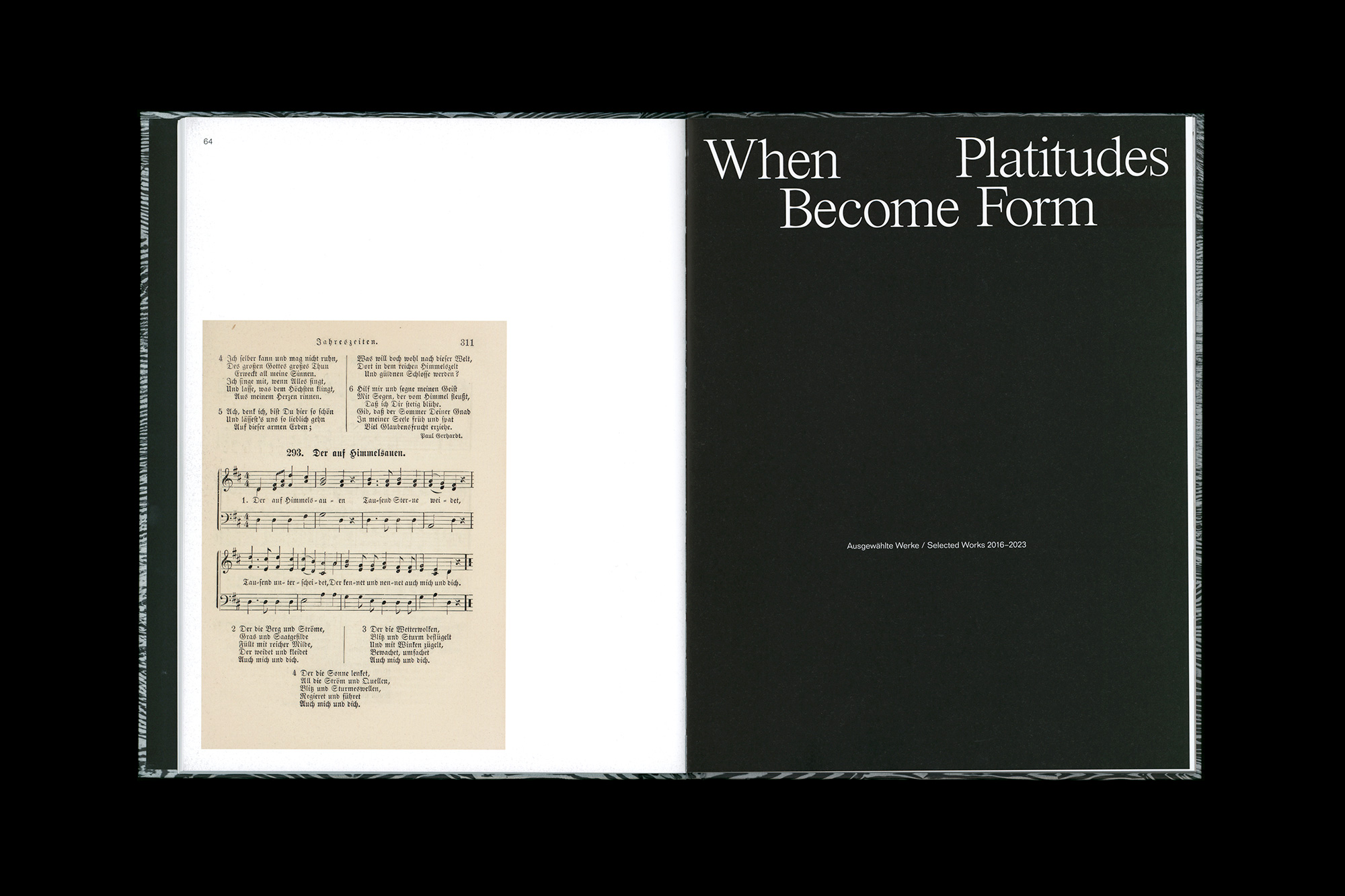 Julius von Bismarck – When Platitudes Become Form