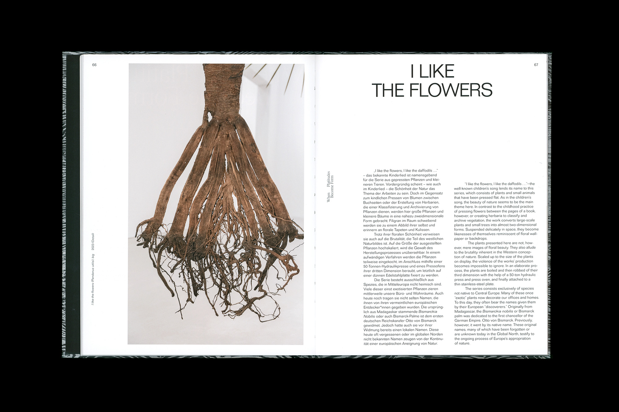 Julius von Bismarck – When Platitudes Become Form