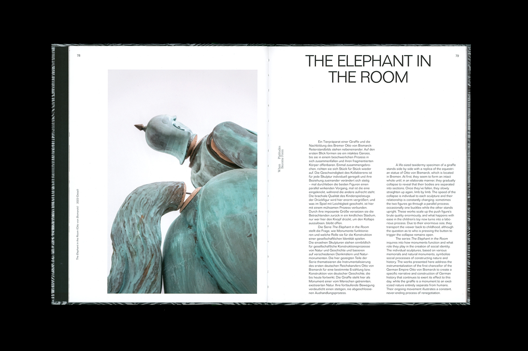 Julius von Bismarck – When Platitudes Become Form