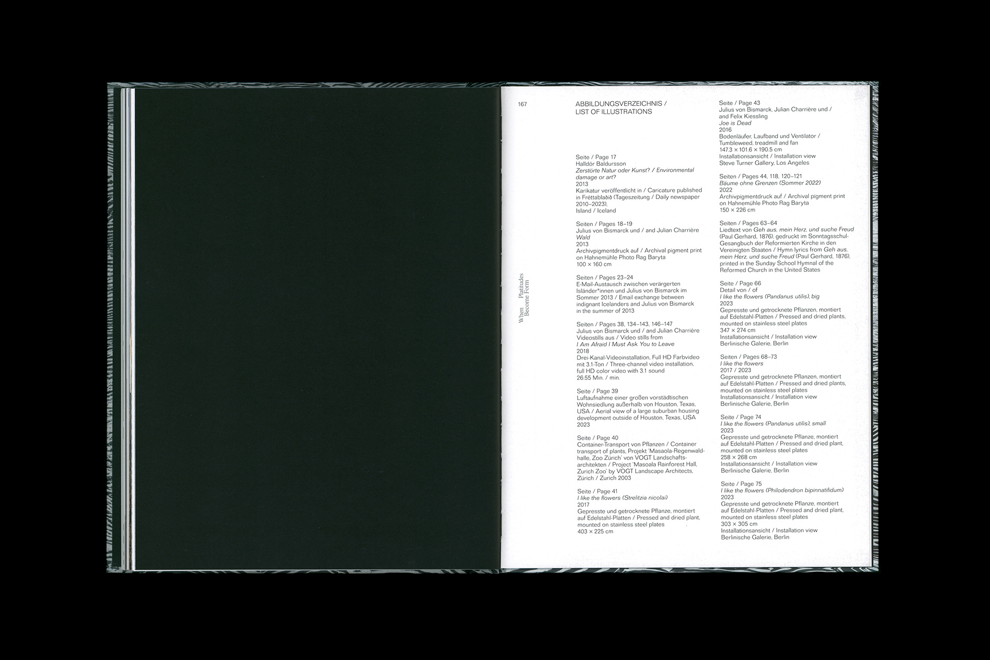 Julius von Bismarck – When Platitudes Become Form