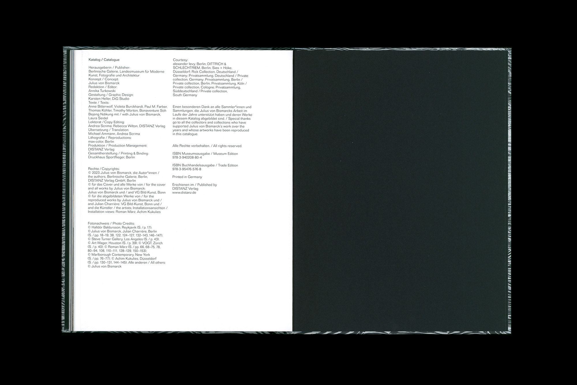 Julius von Bismarck – When Platitudes Become Form