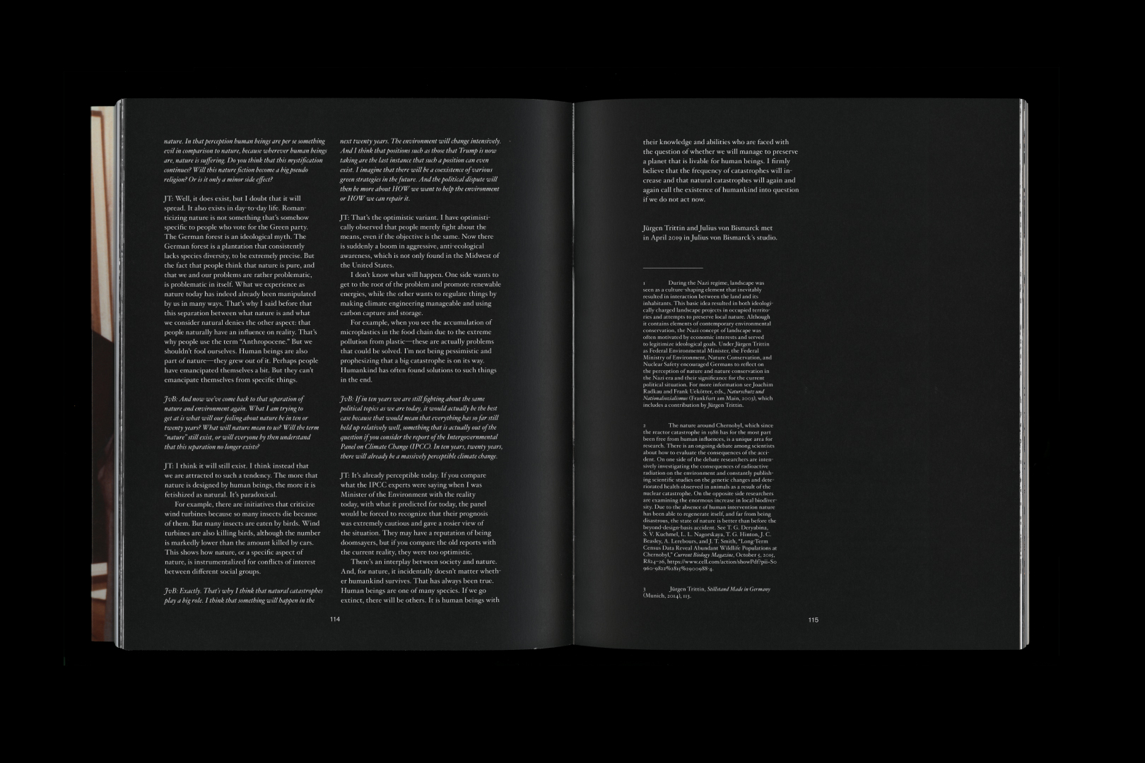 Julius von Bismarck – TALKING TO THUNDER