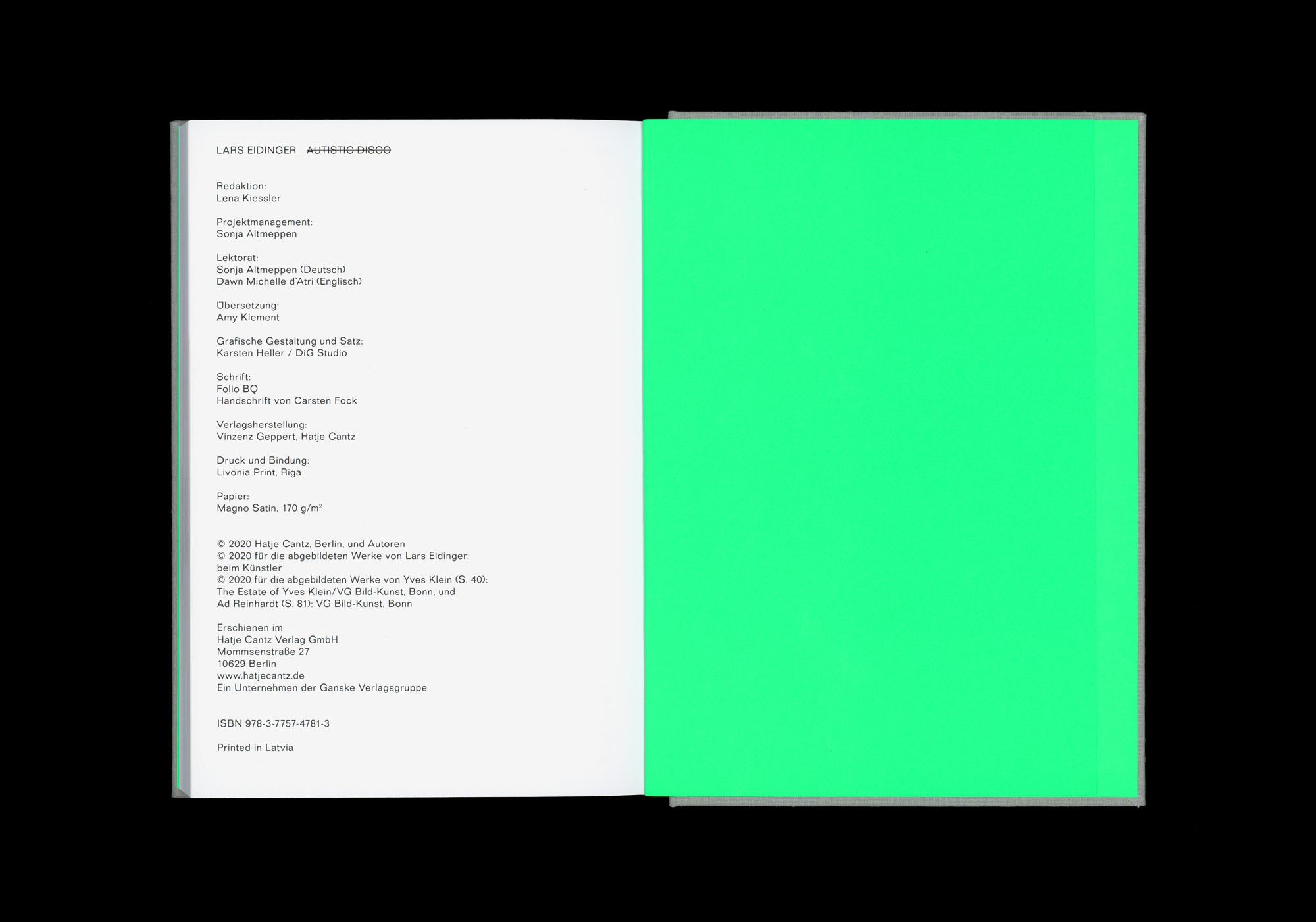 LARS EIDINGER – AUTISTIC DISCO