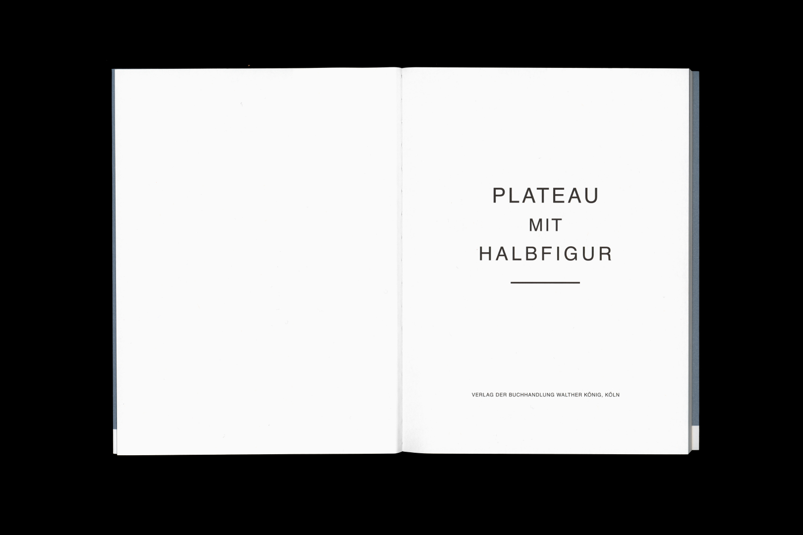THOMAS SCHEIBITZ – PLATEAU MIT HALBFIGUR