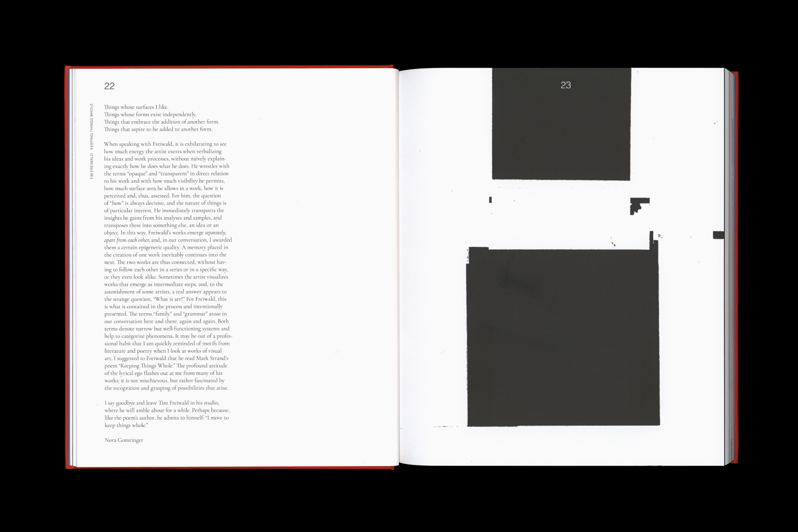 TIM FREIWALD – KEEPING THINGS WHOLE