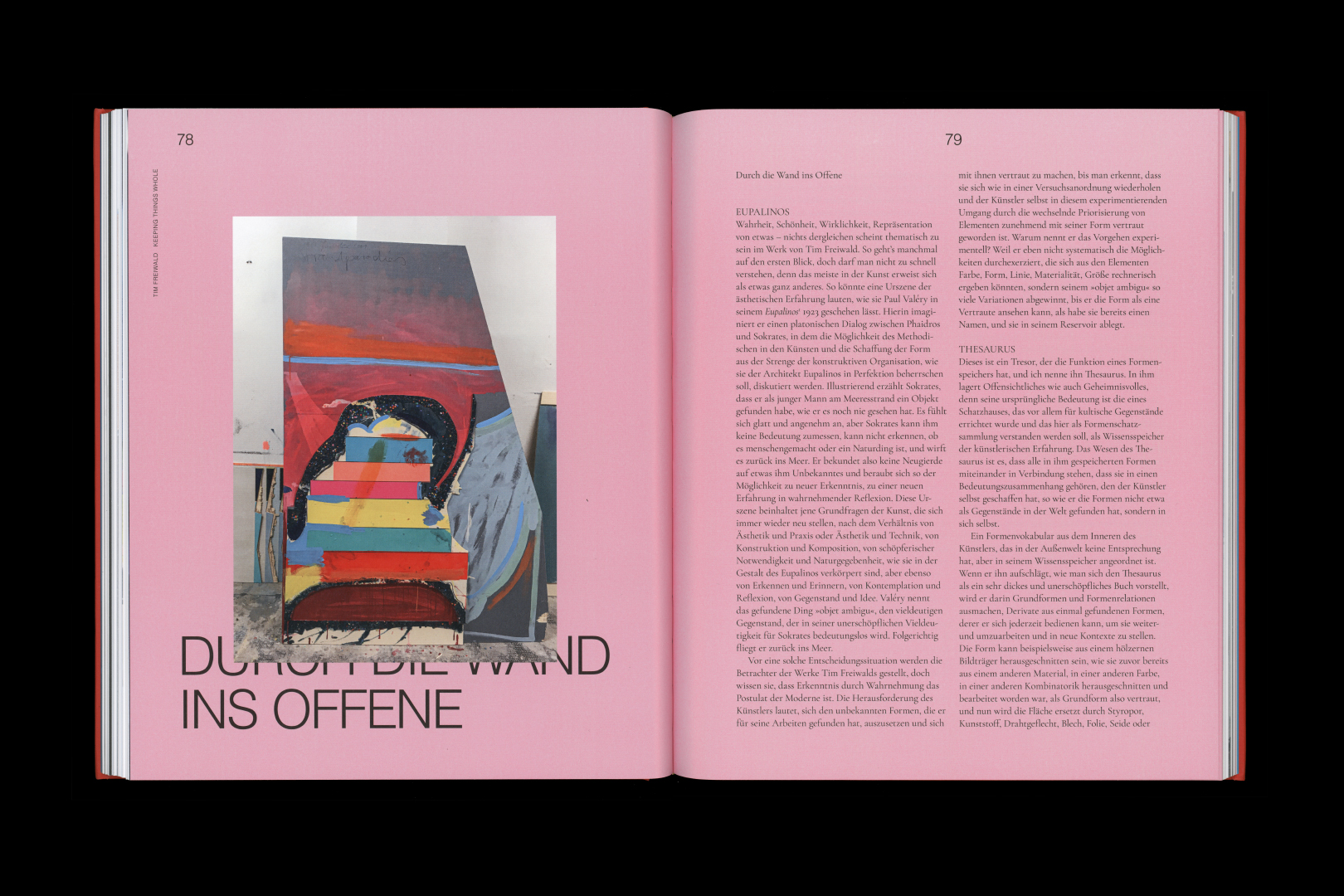 TIM FREIWALD – KEEPING THINGS WHOLE